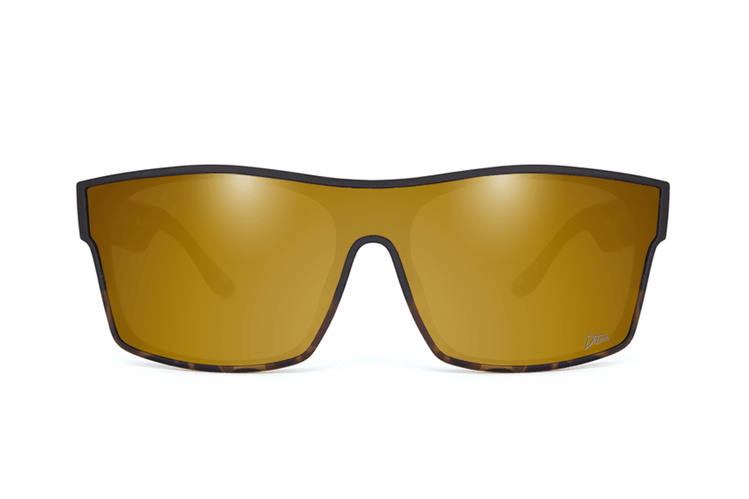 Horizon XL - Tortoise Fade - 24K Gold Polarized - One Revolver Surfboards