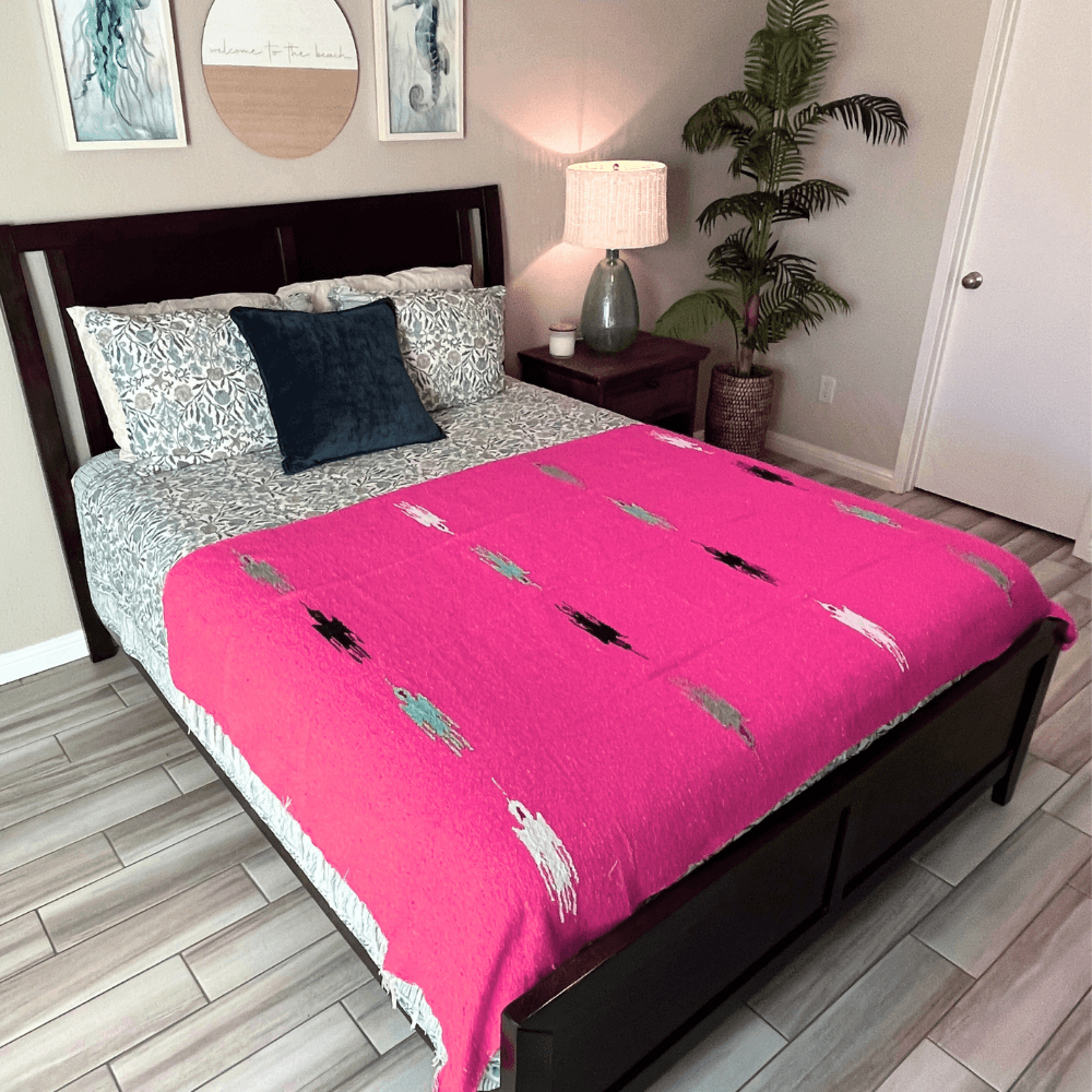 Hot Pink Baja Thunderbird Blanket - One Revolver Surfboards
