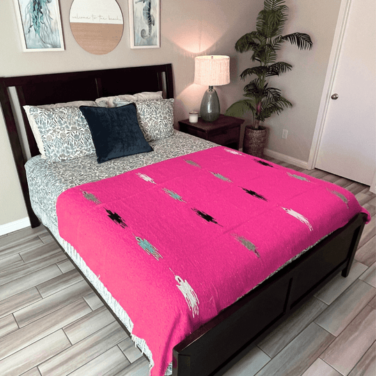 Hot Pink Baja Thunderbird Blanket - One Revolver Surfboards