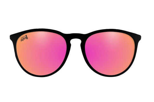 One Revolver Surfboards - Hurricane - Matte Black - Pink Lemonade Polarized Hurricane