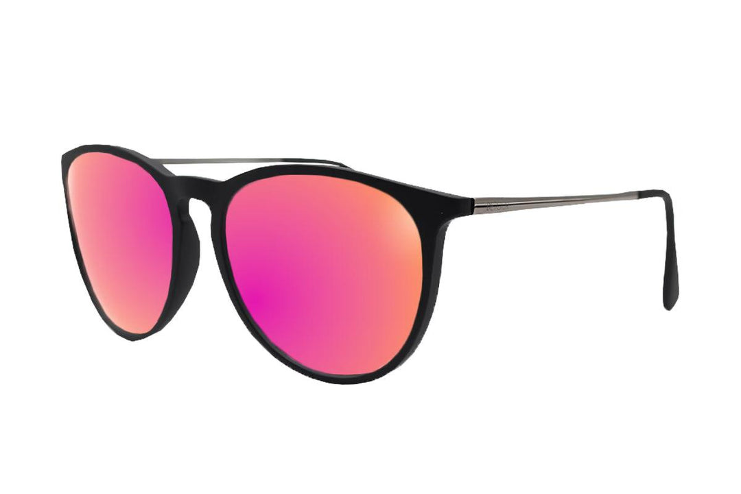 One Revolver Surfboards - Hurricane - Matte Black - Pink Lemonade Polarized Hurricane