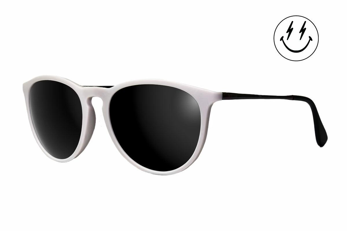 One Revolver Surfboards - Hurricane - Matte Off White - Jett Lambert - Jet Black Polarized Hurricane