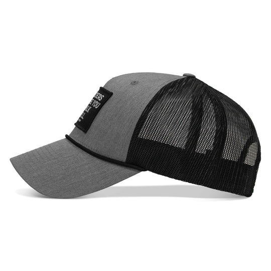 If Gender Confuses You Go Milk A Bull Patch Rope Snapback Hat - One Revolver Surfboards