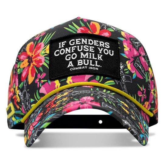 One Revolver Surfboards - If Genders Confuse You Go Milk A Bull Patch Weekender Snapback Hat WEEKENDER SNAPBACK