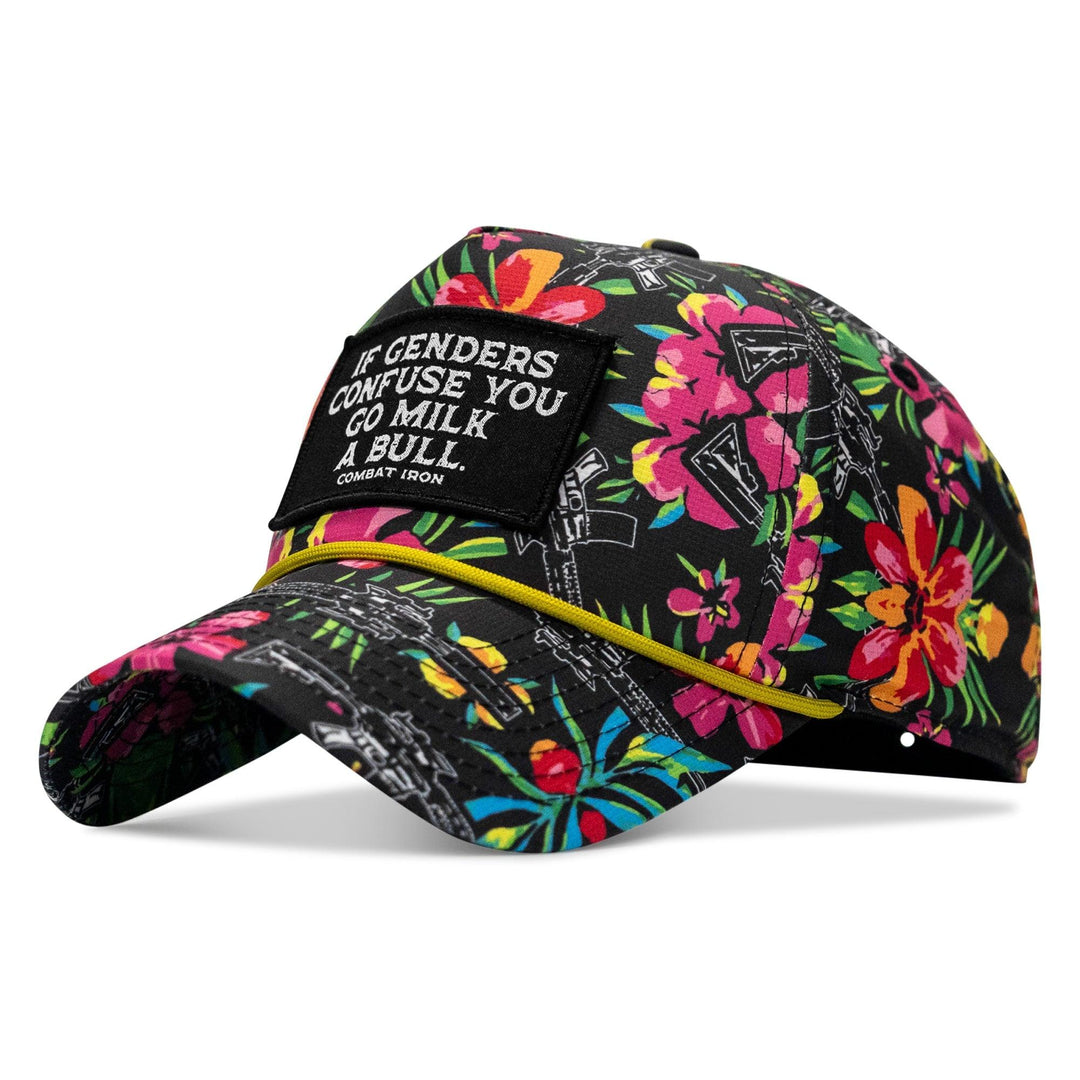 One Revolver Surfboards - If Genders Confuse You Go Milk A Bull Patch Weekender Snapback Hat WEEKENDER SNAPBACK