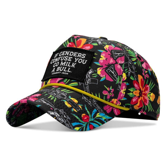 One Revolver Surfboards - If Genders Confuse You Go Milk A Bull Patch Weekender Snapback Hat WEEKENDER SNAPBACK