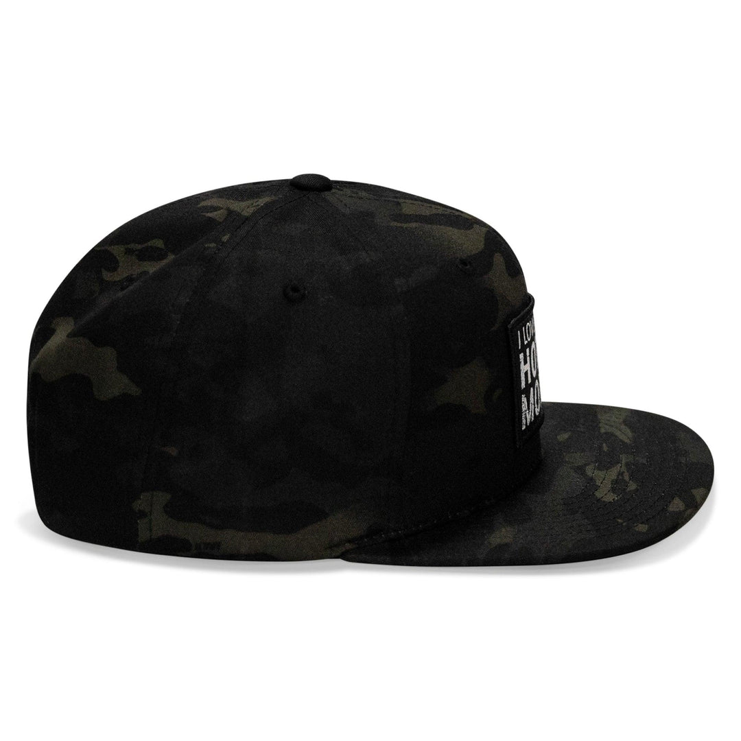 One Revolver Surfboards - I Love Hot Moms Patch Flatbill Snapback Hat HEADWEAR