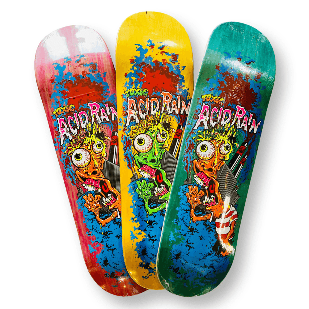 Acid Rain Pop Decks - Skateboard Decks - One Revolver Surfboards