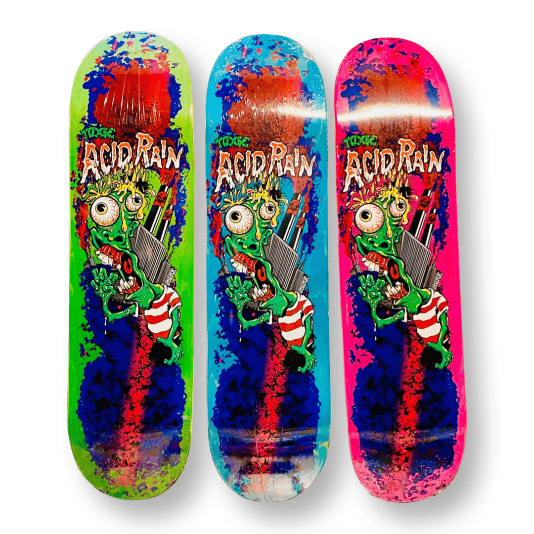 Acid Rain Pop Decks - Skateboard Decks - One Revolver Surfboards