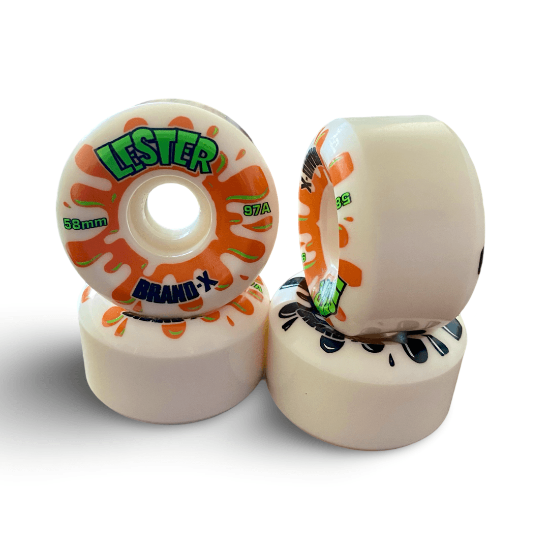 Lester Kasai MED-HARD X-THANE Wheels 58mm/97A - One Revolver Surfboards