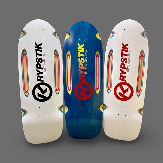 Krypstik Routed 10”x30” Limited Edition Deck HAND-PAINTED (PRE-ORDER, APRIL 2026)