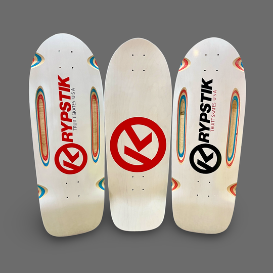 Krypstik Routed 10”x30” Limited Edition Deck HAND-PAINTED (PRE-ORDER, APRIL 2026)