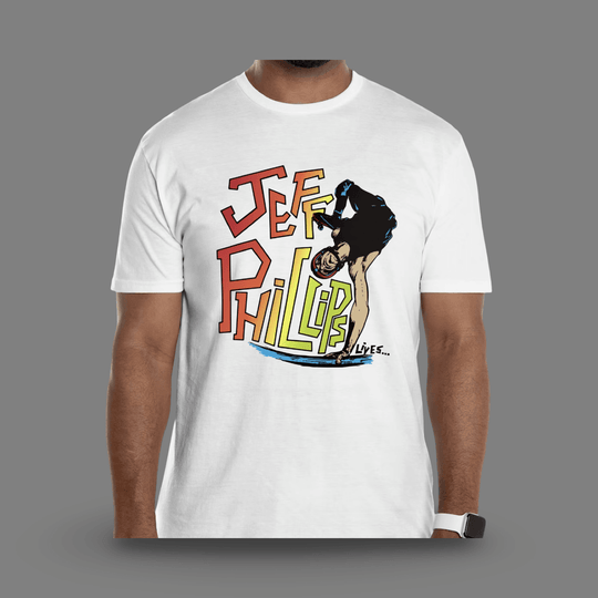 Jeff Phillips Lives Shirt or Hoodie (PRE-ORDER, OCTOBER) - One Revolver Surfboards
