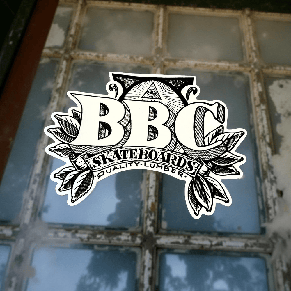 BBC Sticker 4.5 - Bumper Stickers - One Revolver Surfboards