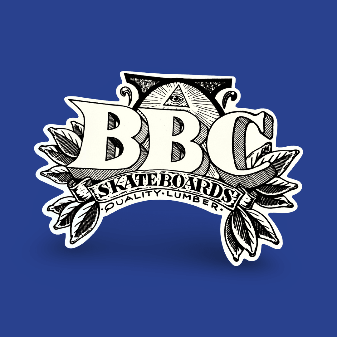 BBC Sticker 4.5 - Bumper Stickers - One Revolver Surfboards