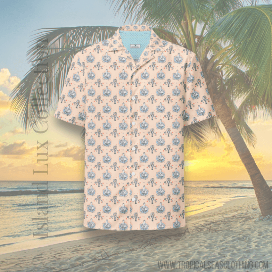 Triple Tangerine Hawaiian Shirt - One Revolver Surfboards