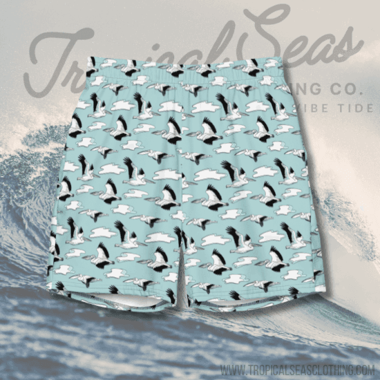 Men's Pelican Wave Board Shorts - Swimwear - One Revolver Surfboards