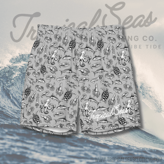 Men's Eco Night Dive Swim Trunks - One Revolver Surfboards