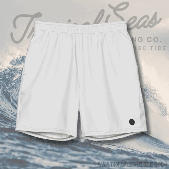 Men's Eco Grey Board Shorts - Swimwear - One Revolver Surfboards