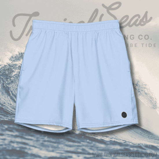 Men's Blue Eco Board Shorts - Swimwear - One Revolver Surfboards