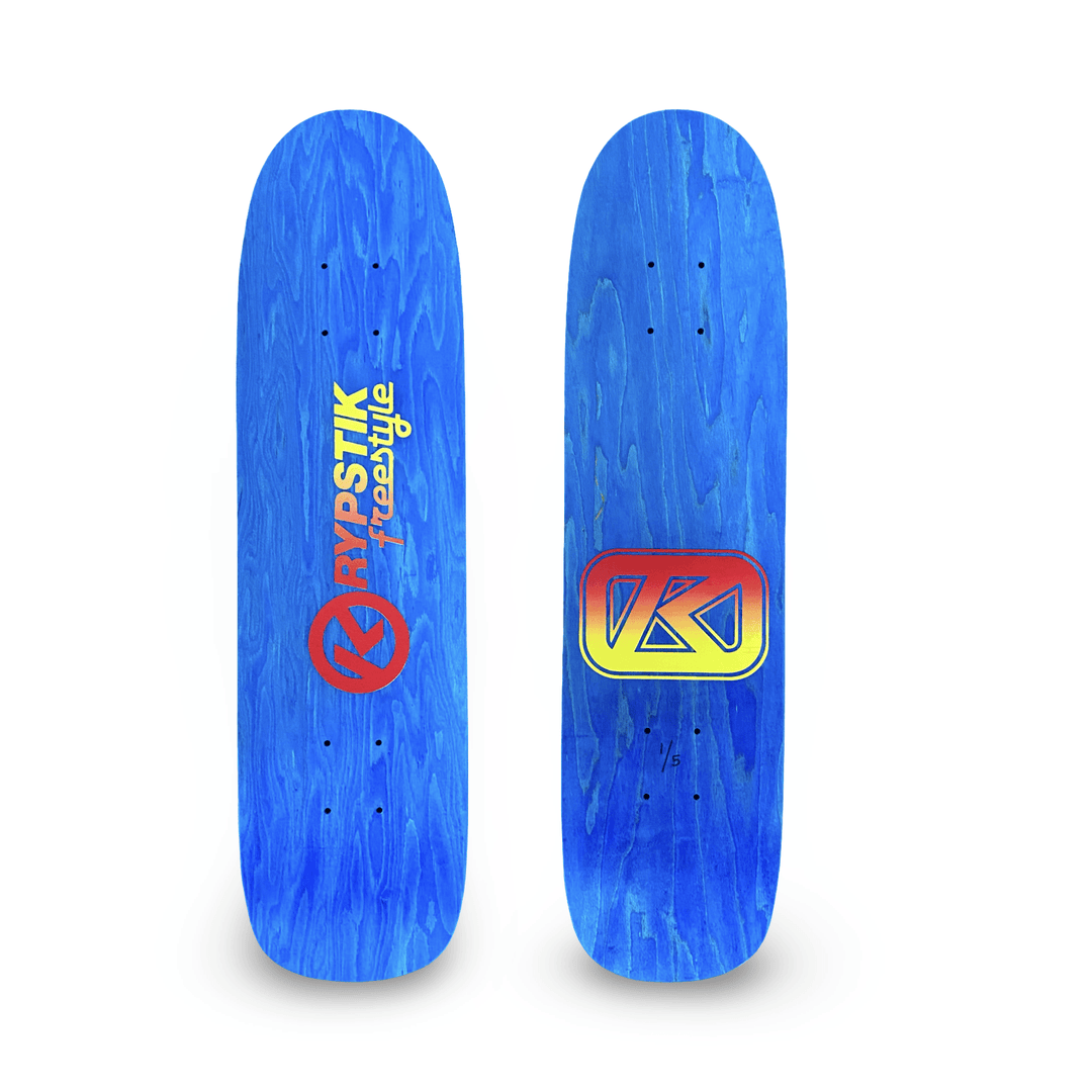 Krypstik FREESTYLE Limited Edition Deck 7.3” x 27.75” (1 of 10) HAND PAINTED (PRE-ORDER, JULY) - Skateboard Decks - One Revolver Surfboards