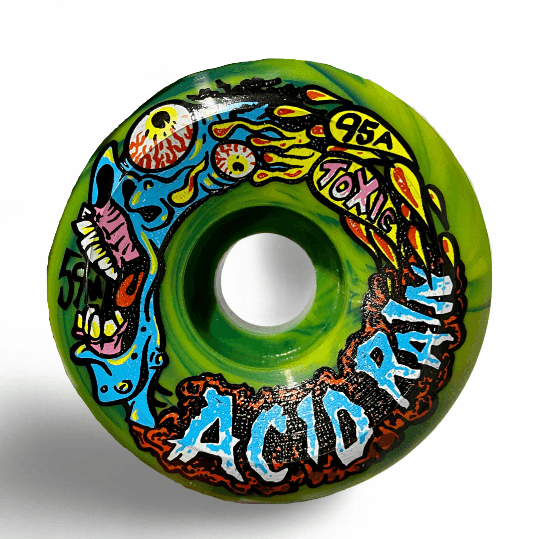 Acid Rain MED-HARD SUPERTHANE Wheels 59mm/95A - Skateboard Wheels - One Revolver Surfboards