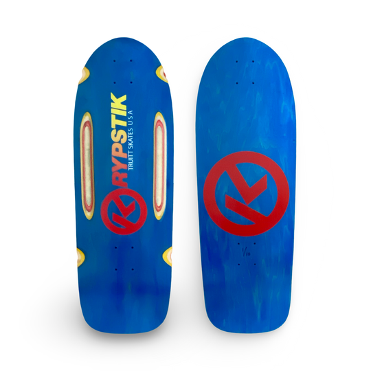 Krypstik Routed 10”x30” Limited Edition Deck HAND-PAINTED (PRE-ORDER, APRIL 2026)