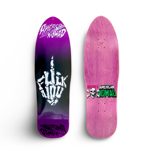 American Nomad F/U PUNK-POINT Deck 9.5"x32" (PRE-ORDER, NOVEMBER)
