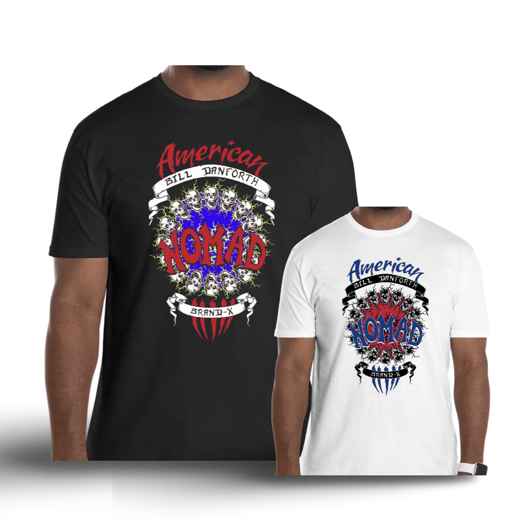 American Nomad Circle of Skulls Shirt & Hoodie - One Revolver Surfboards