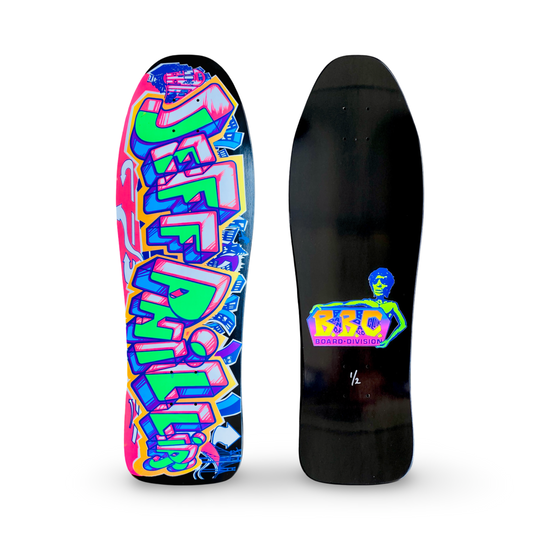 Jeff Phillips GRAFFITI Ultra Limited Edition, HAND-PAINTED BBC Deck (1 of 2)