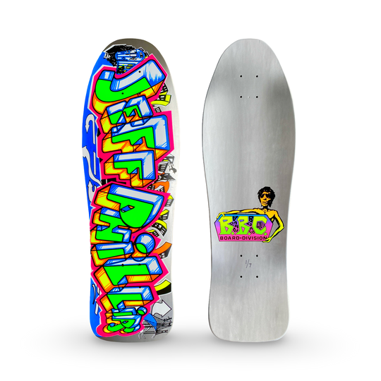 Jeff Phillips GRAFFITI Ultra Limited Edition, HAND-PAINTED BBC Deck (1 of 7)