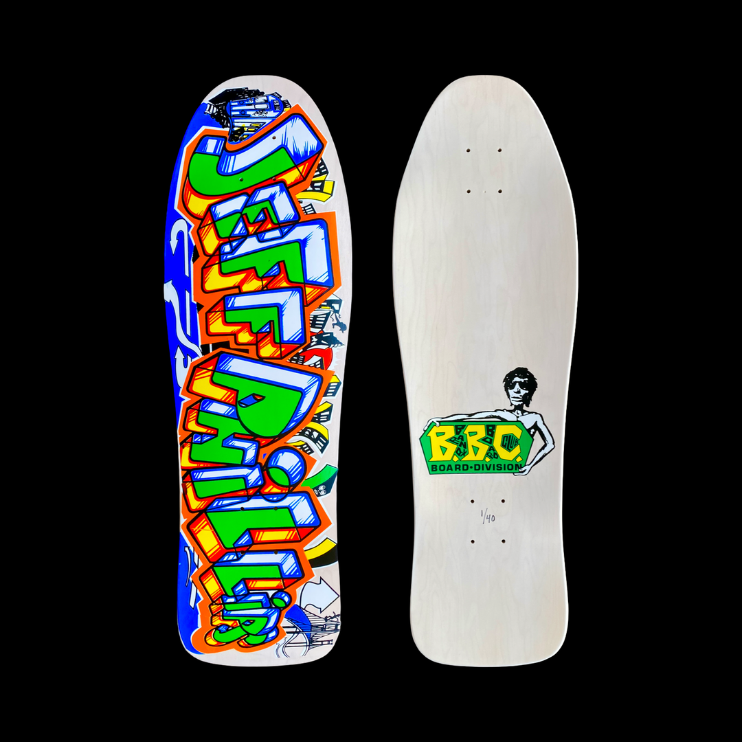 Jeff Phillips GRAFFITI Limited Edition, HAND PAINTED BBC Deck (1 of 40)
