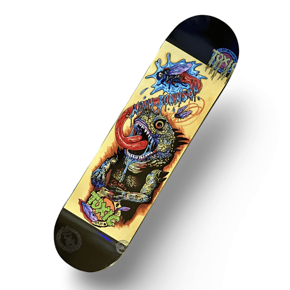 Noah ‘Crustmaster’ Johnson Pro Model Pop Deck - Skateboard Decks - One Revolver Surfboards