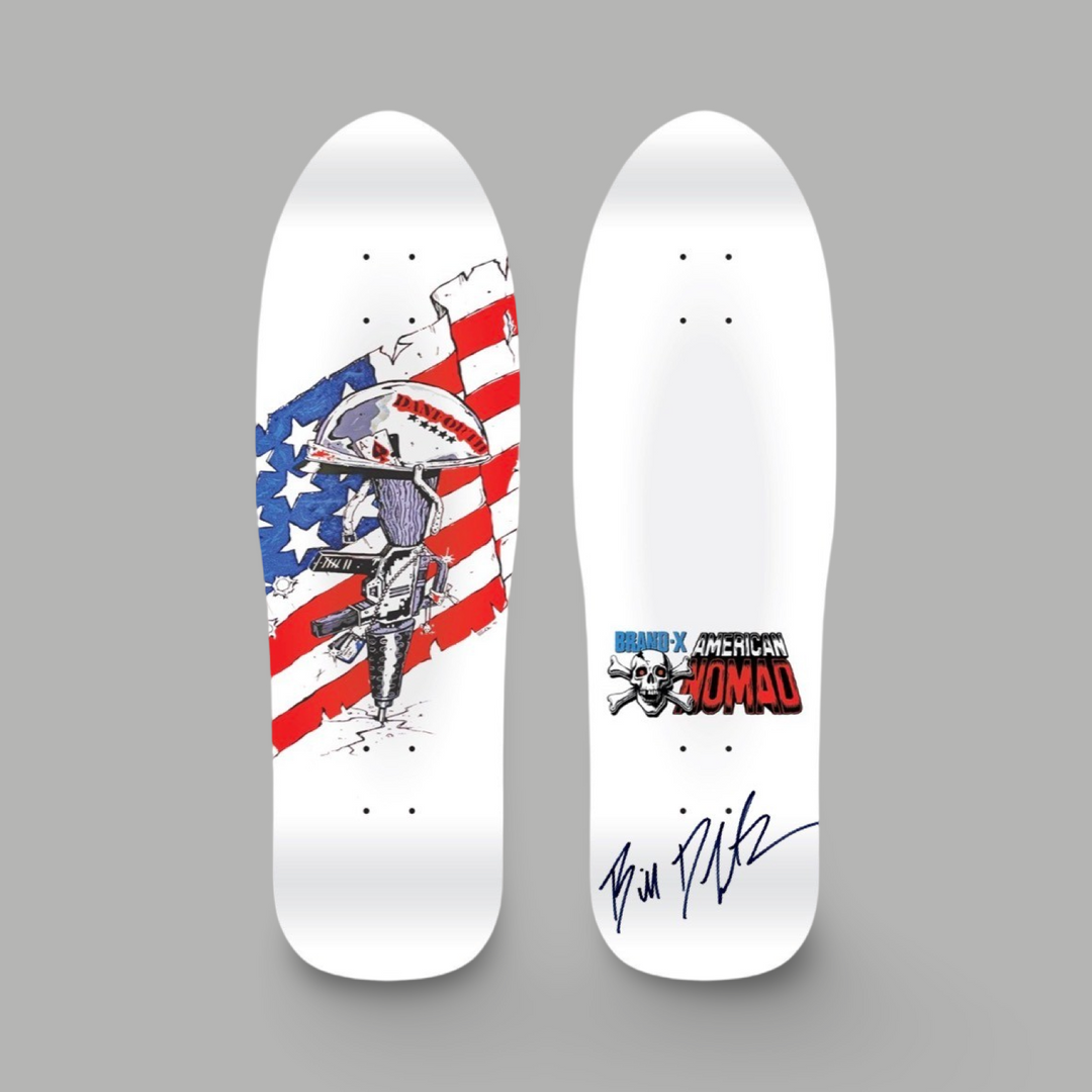 Bill Danforth Gulf War Memorial Limited Edition Deck 9.5"x32" HAND PAINTED (1 of 70)