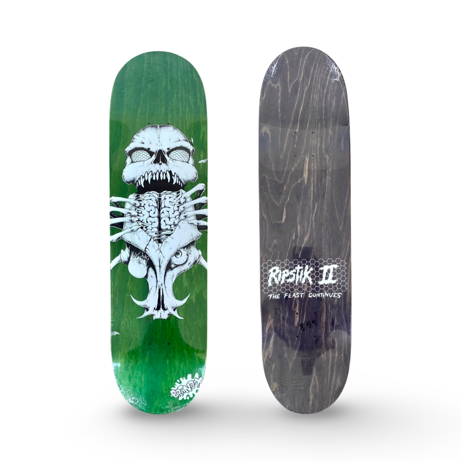 RipStik 2 GLOW-IN-THE-DARK Pop Deck 8.25" - One Revolver Surfboards