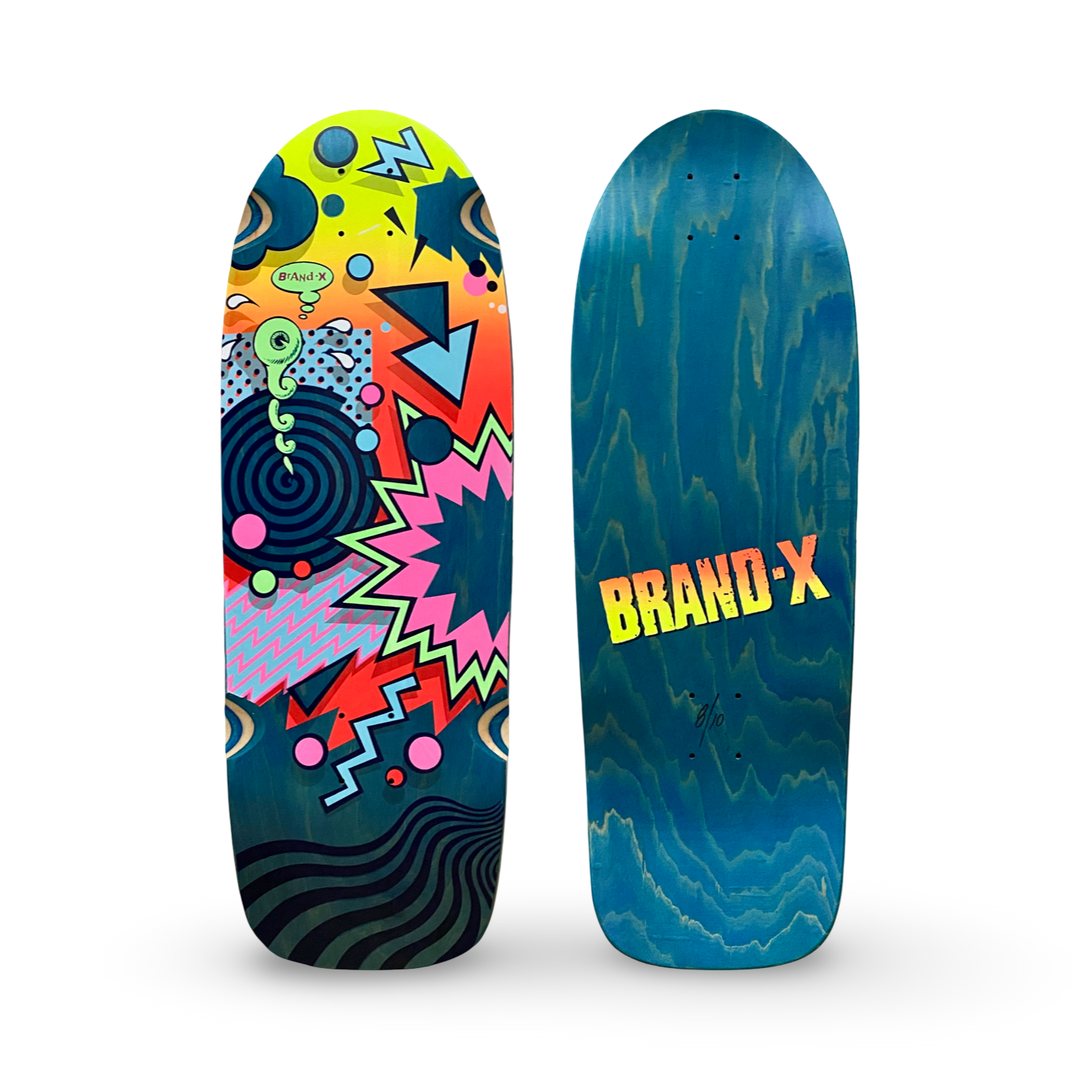 Weirdo 10"x30" Limited Edition HAND PAINTED Deck (1 of 10)