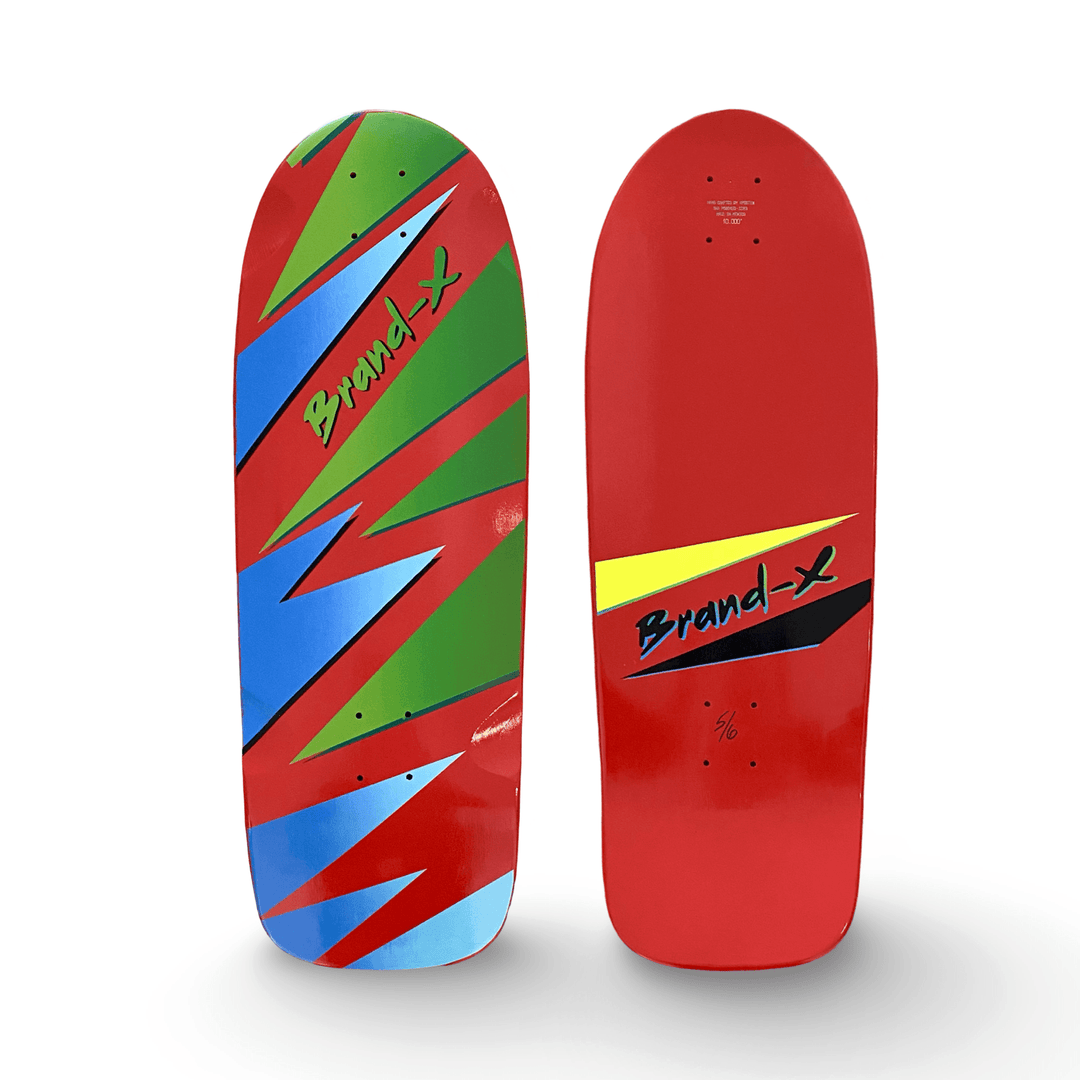 New Wave Deck 10”x30” HAND PAINTED (1 of 6) - Skateboard Decks - One Revolver Surfboards