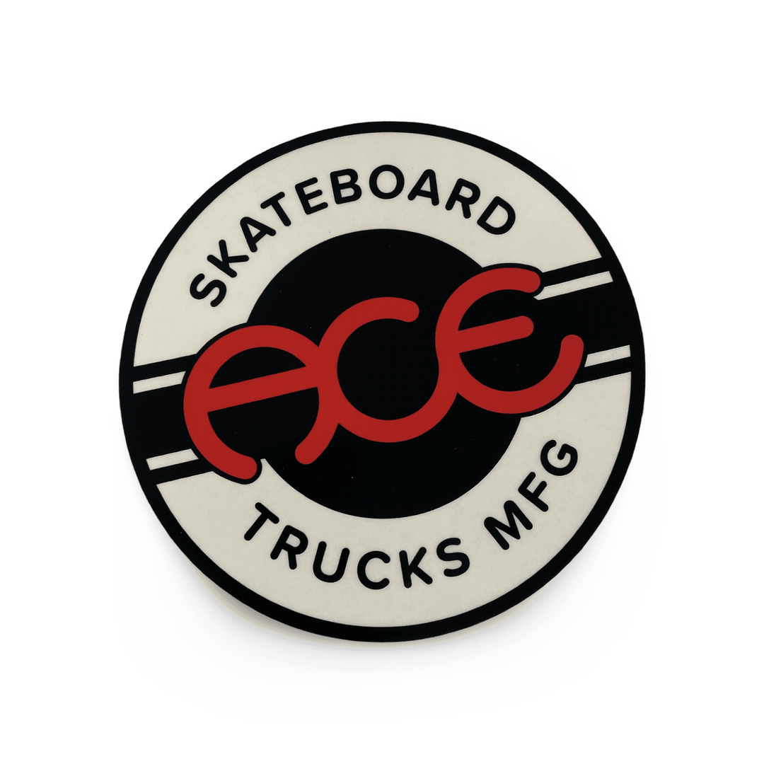 Ace Trucks Sticker 5.75” - Bumper Stickers - One Revolver Surfboards