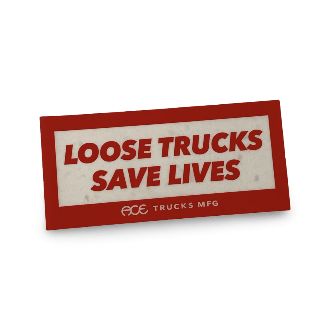 Ace Loose Trucks Sticker 5” - Bumper Stickers - One Revolver Surfboards