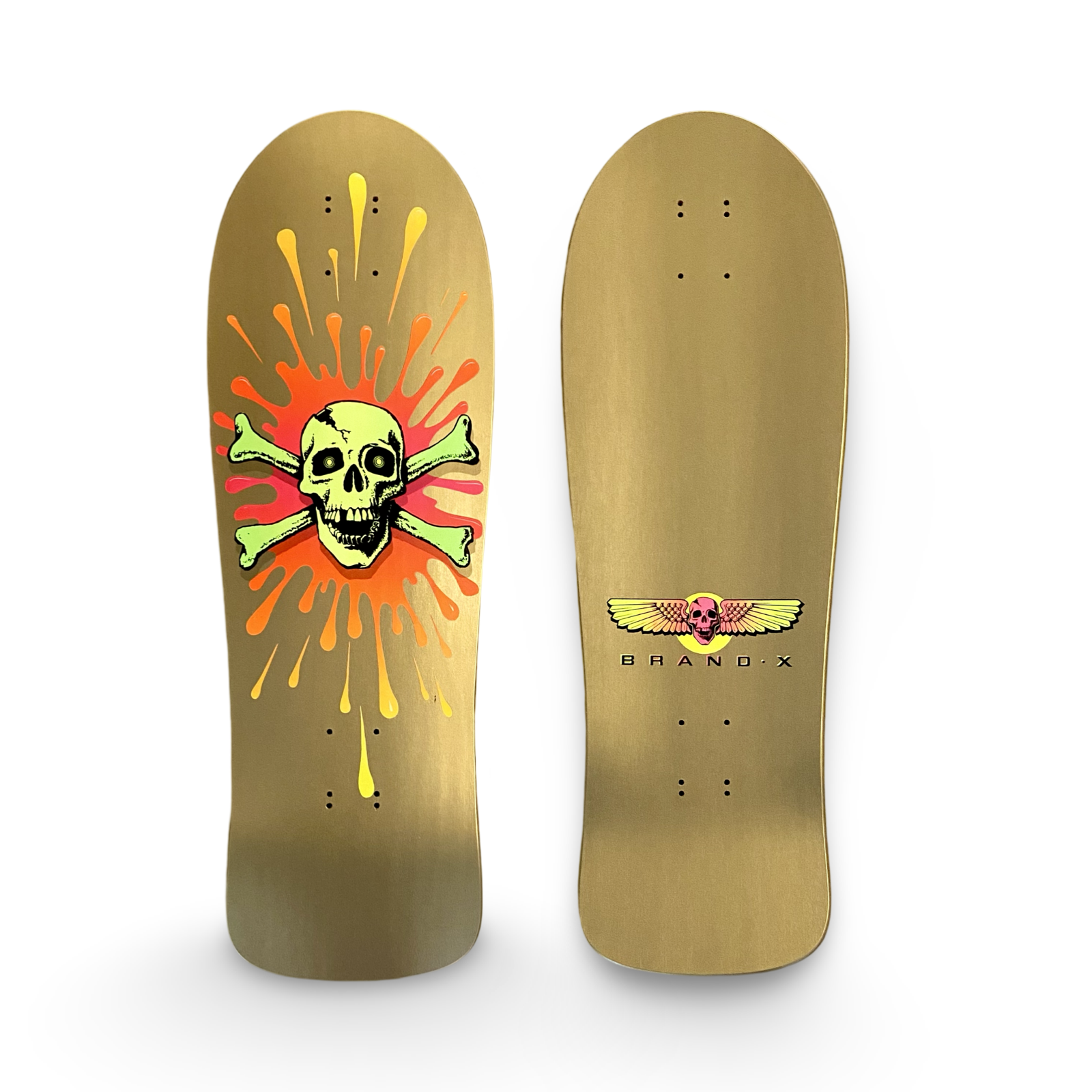 DedHed 10"x30.25" Limited Edition HAND-PAINTED Deck (1 of 3) - One Revolver Surfboards