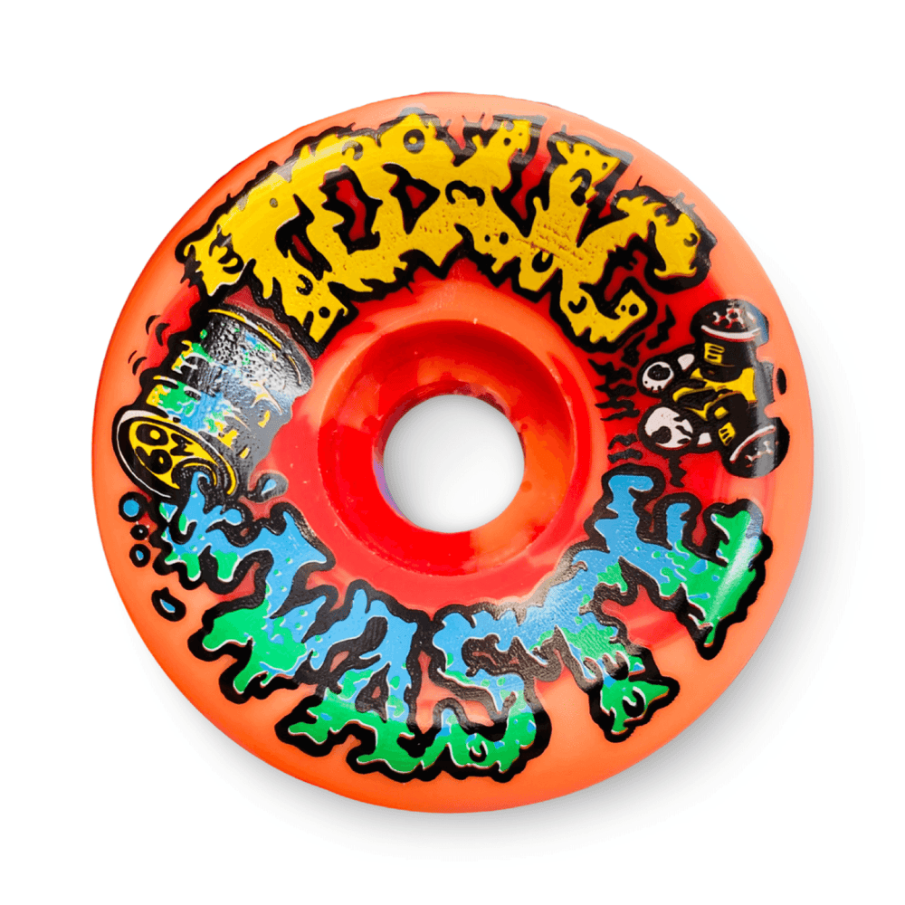 Toxic Waste ULTRA HARD CONICAL Wheels 60mm/103A - Skateboard Wheels - One Revolver Surfboards