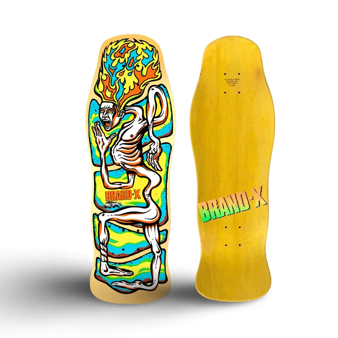 Rubberman 10"x30.25" Limited Edition Deck HAND PAINTED (1 of 5) - One Revolver Surfboards