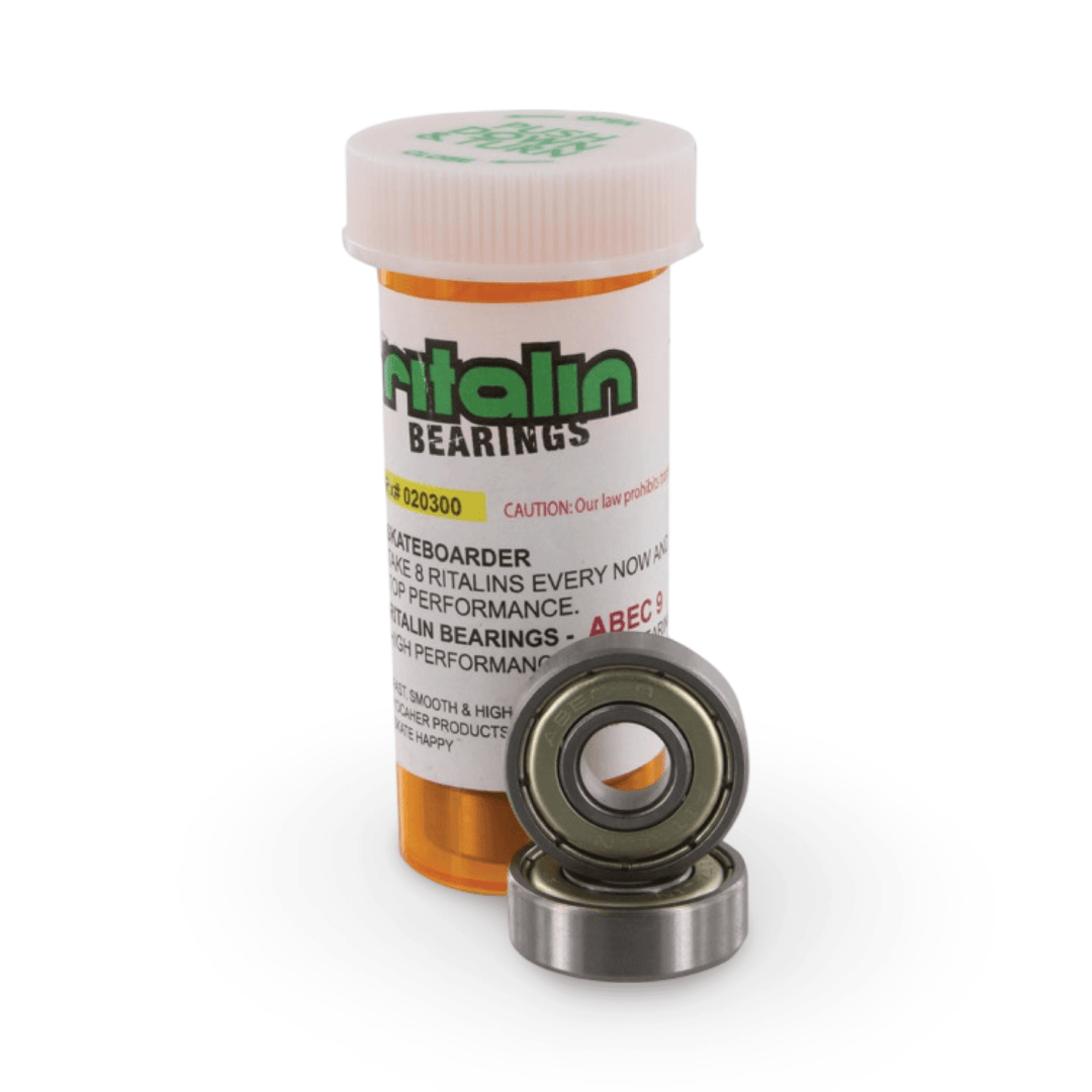 Ritalin Bearings - Skateboard Parts - One Revolver Surfboards