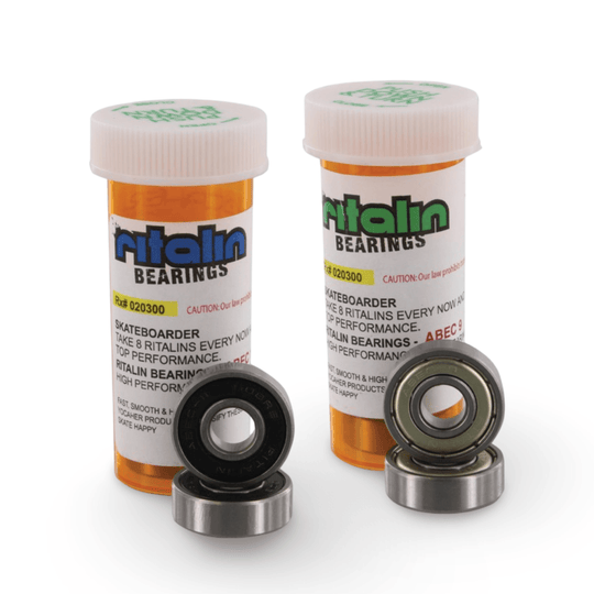 Ritalin Bearings - Skateboard Parts - One Revolver Surfboards