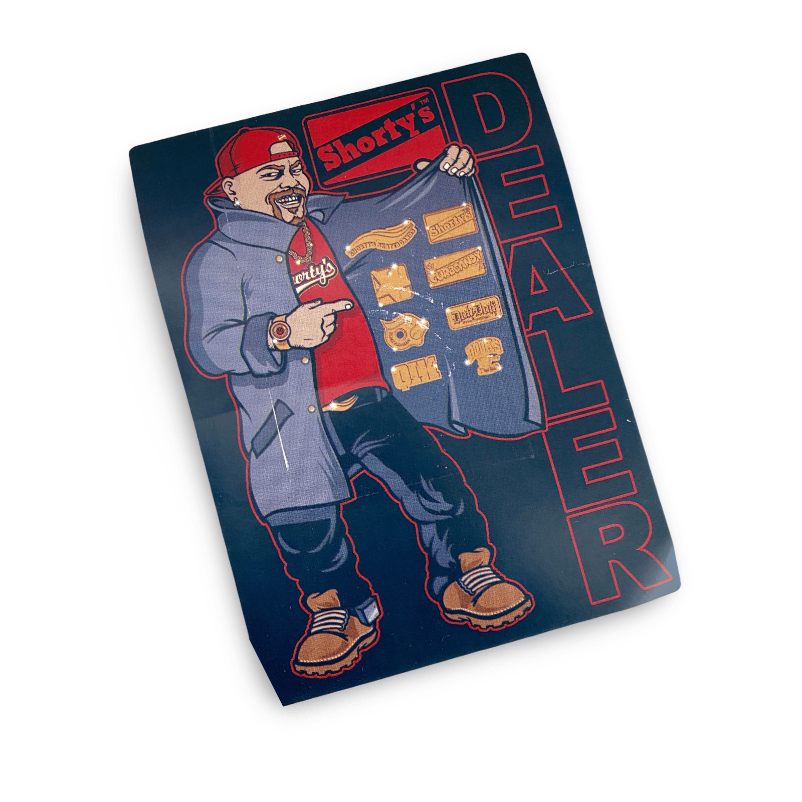 Shorty’s DEALER VINTAGE Sticker 6” - One Revolver Surfboards