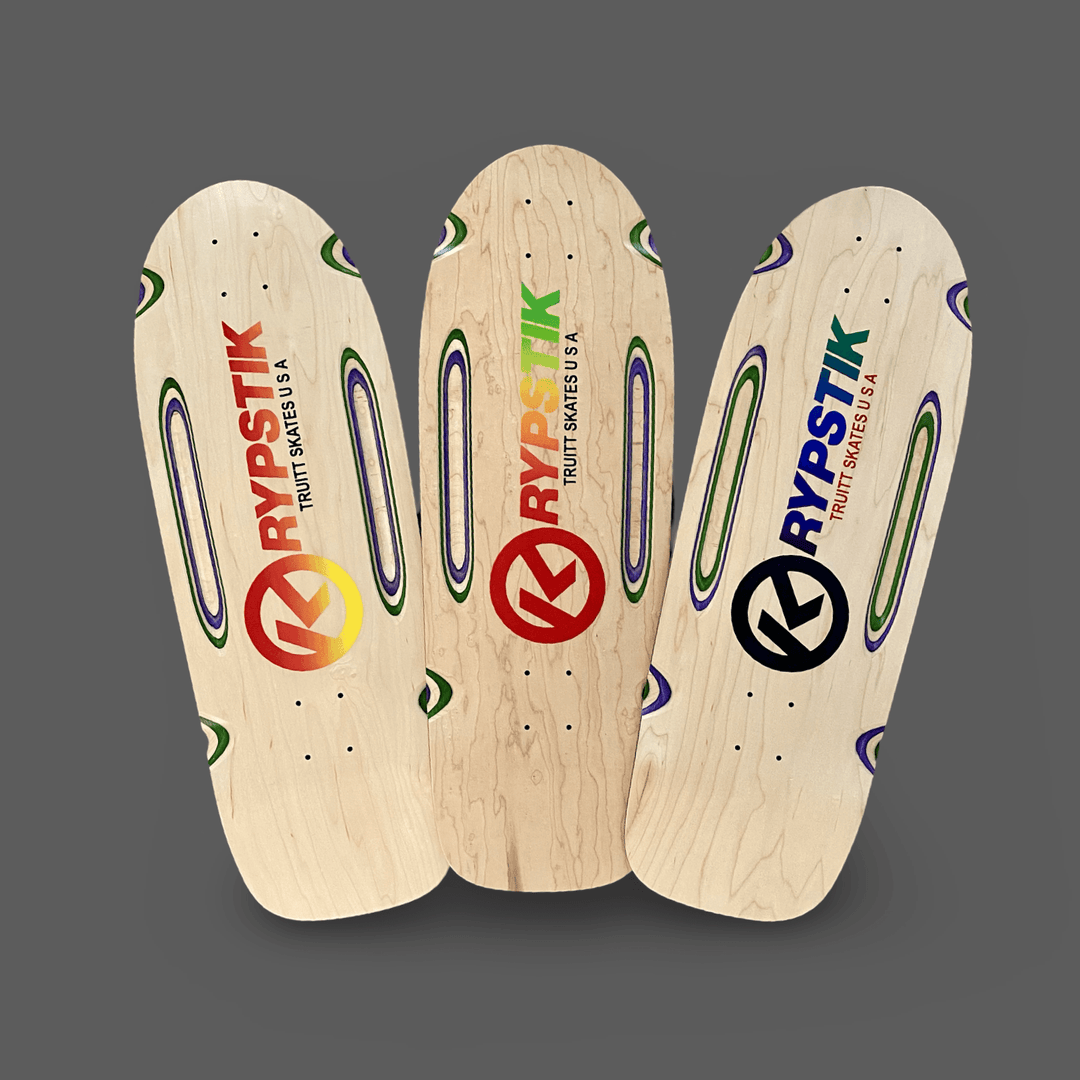 Krypstik Routed 10”x30” Limited Edition Deck HAND-PAINTED (1 of 10) - Skateboard Decks - One Revolver Surfboards