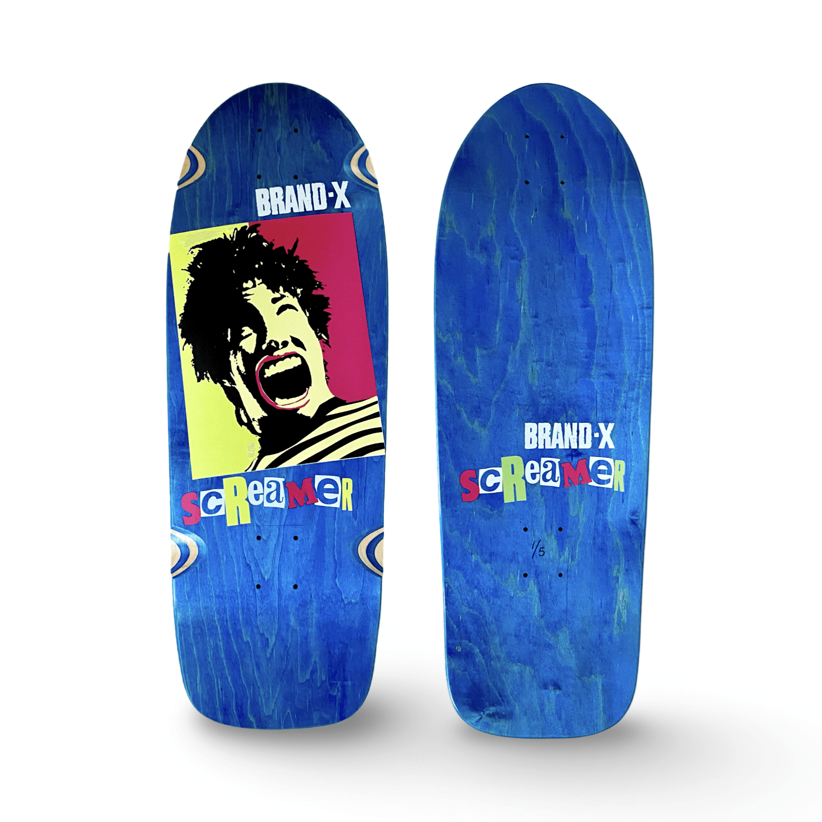 Screamer 10”x30” HAND PAINTED Limited Edition Deck (1 of 5) - One Revolver Surfboards