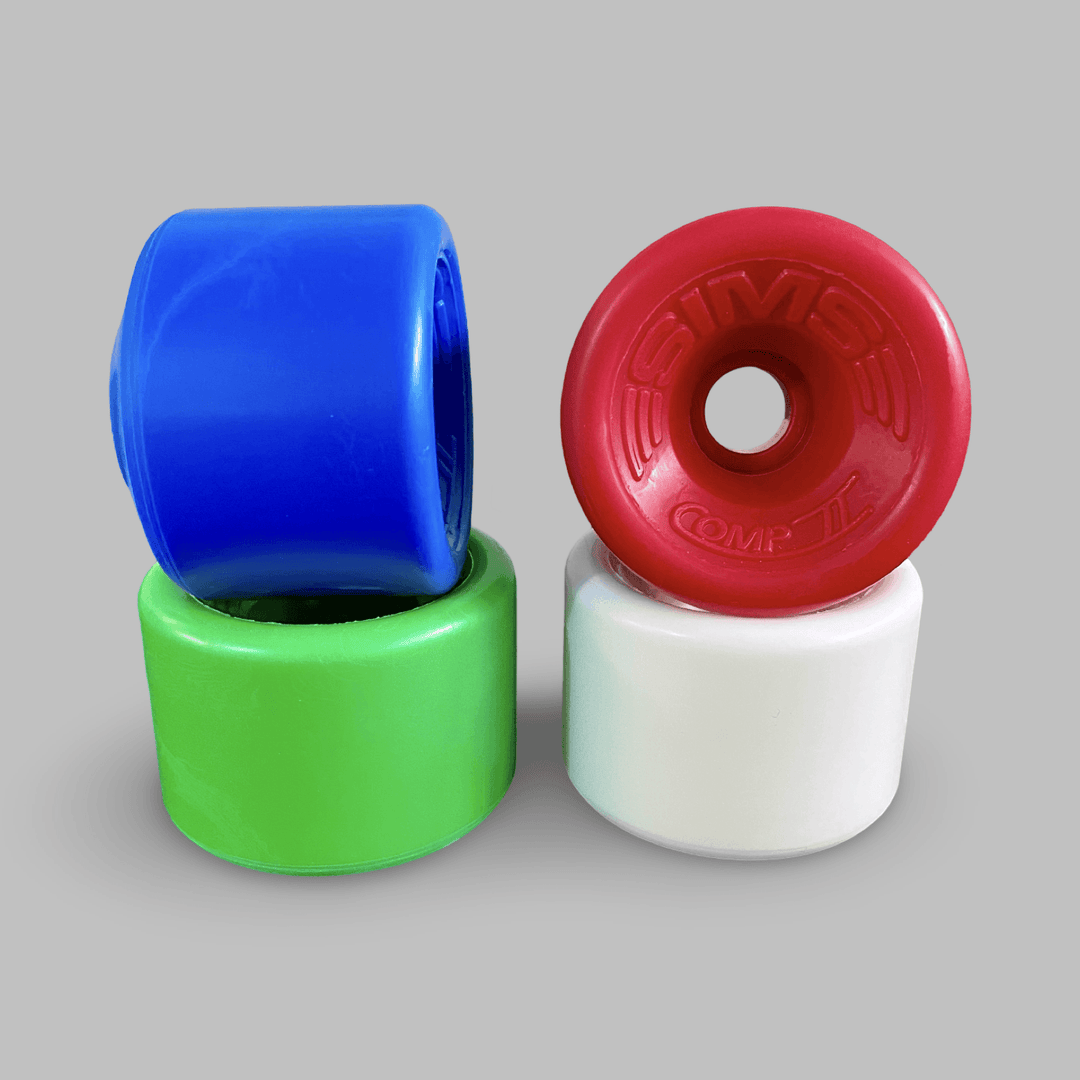 SIMS COMP II Conical Wheels 64mm/95A (1 of 25) - Skateboard Wheels - One Revolver Surfboards