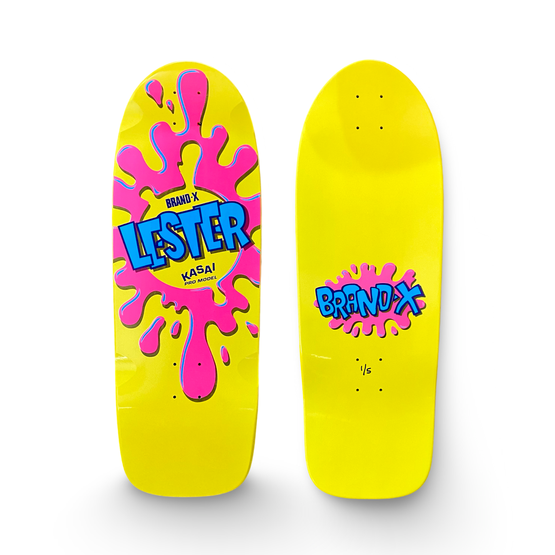 Lester Kasai 10”x30” HAND PAINTED Limited Edition Deck (PRE-ORDER, NOVEMBER)