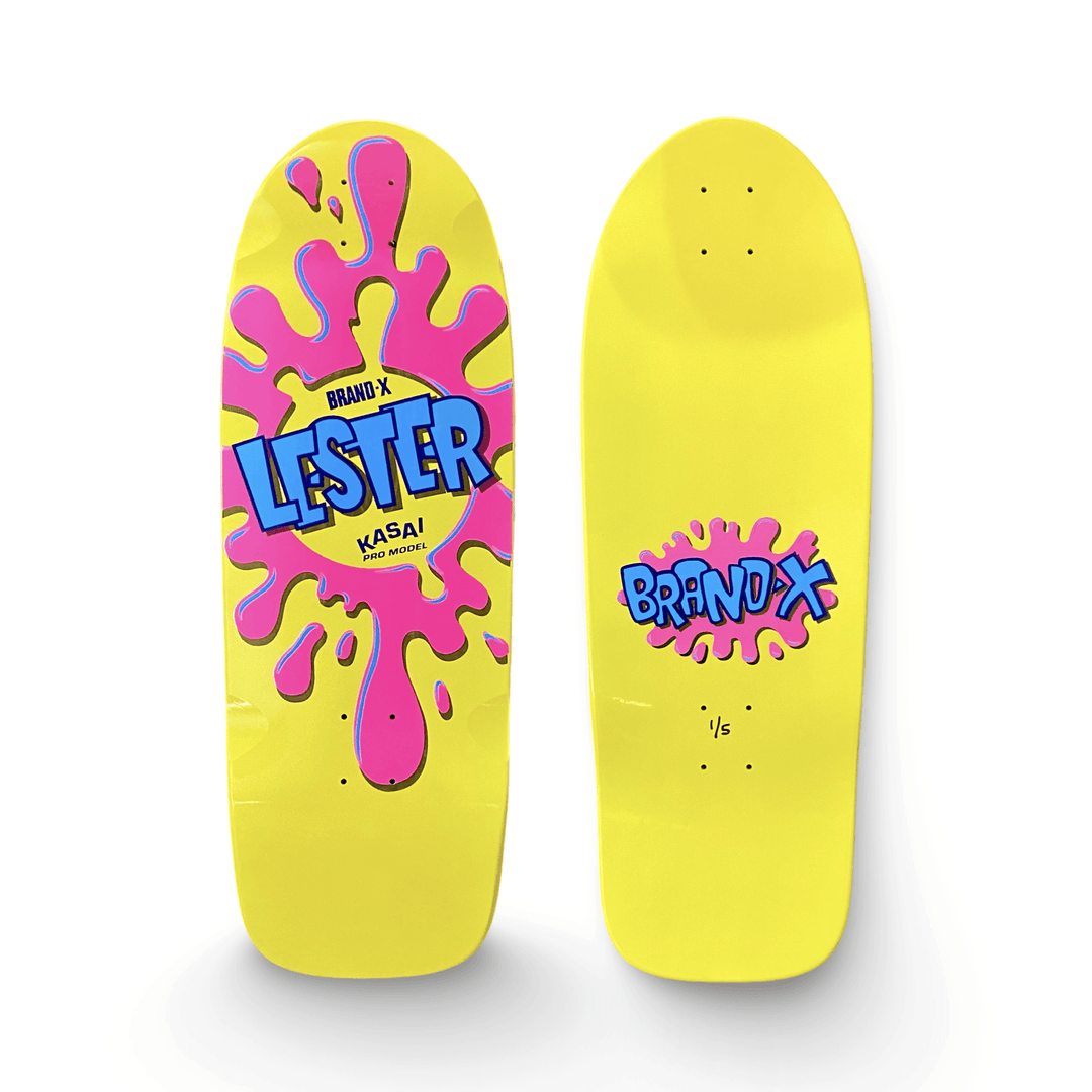 Lester Kasai 10”x30” HAND PAINTED Limited Edition Deck (PRE-ORDER, NOVEMBER) - One Revolver Surfboards